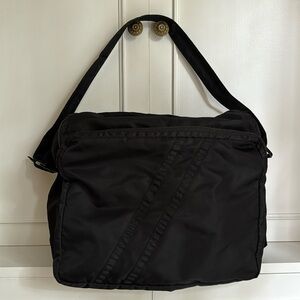 A/X Armani Exchange lightweight nylon travel carry on bag